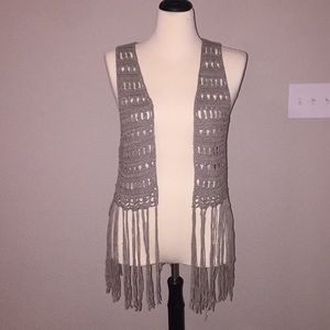 Daytrip size large crochet vest